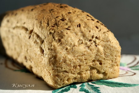 Пшенично-ржаной дрожжевой хлеб на рассоле: шаг 8