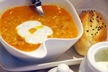 Турецкий пряный  чечевичный суп: шаг 4
