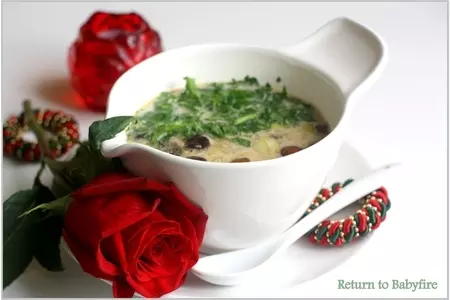 Сливочный грибной суп с подосиновиками и опятами: шаг 9