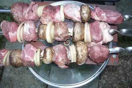 Шашлык из свинины в гранатовом соке: шаг 5