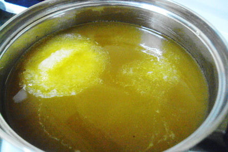 Персиковый "баварезе" с ароматом белого чая: шаг 6