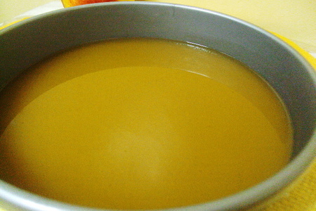 Персиковый "баварезе" с ароматом белого чая: шаг 13