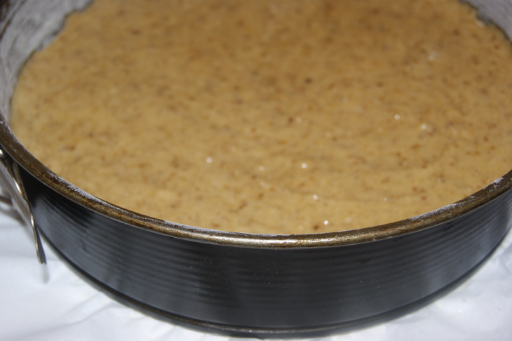 Ореховый пирог (каридопита)  с сырным кремом: шаг 2