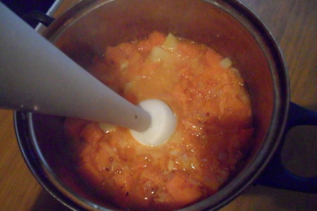Тыквенный суп с имбирём...: шаг 5