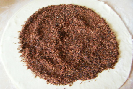 Перевёрнутый пирог с шоколадом и инжиром: шаг 2