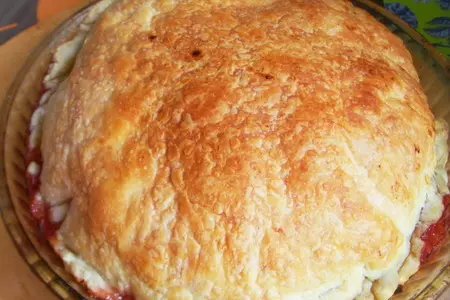 Перевёрнутый пирог с шоколадом и инжиром: шаг 7