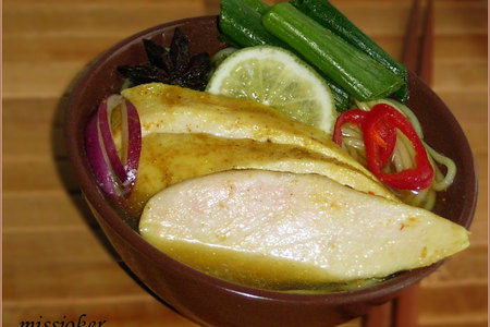 Фо га, вьетнамский суп с курицей: шаг 8