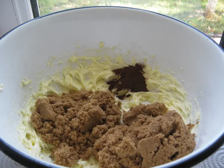 Торт-пирог « шоколадный »с шоколадными чипсами и  в шоколадной панакоте (ultra choc-chip cake).: шаг 2