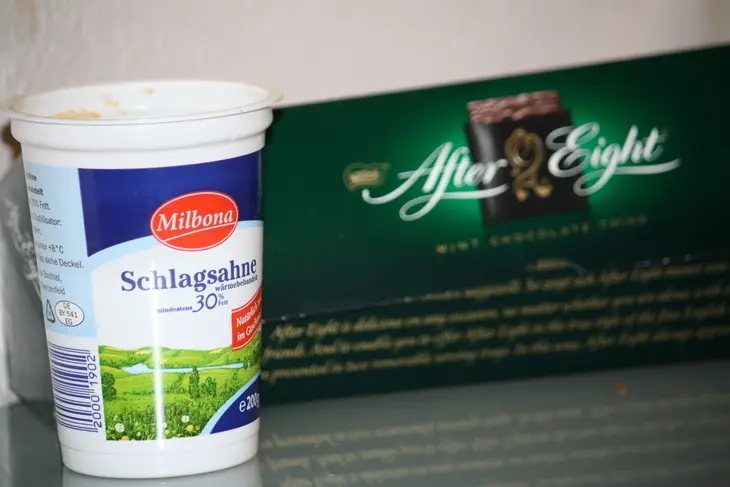 Торт "after eight" (мятный) + музыкальный  привет от марьянки: шаг 4