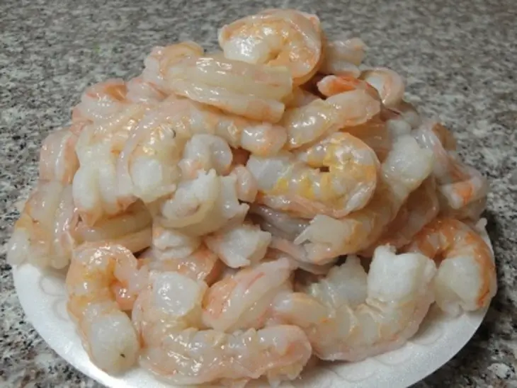 Острые креветки с кукурузой на гриле: шаг 1
