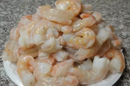 Острые креветки с кукурузой на гриле: шаг 1