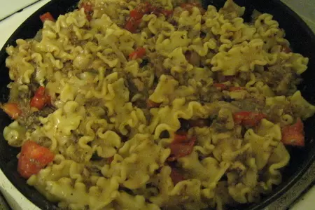 Макарошки с рыбой: шаг 7