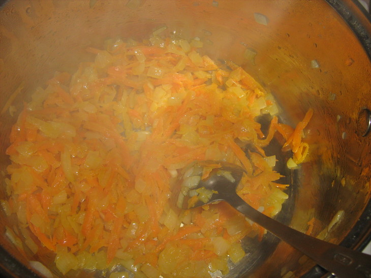 Сливочный крем-суп из тыквы.: шаг 1