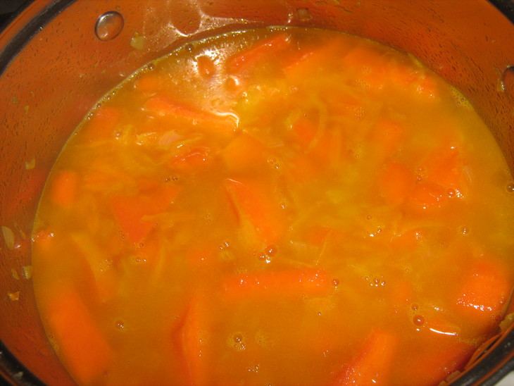 Сливочный крем-суп из тыквы.: шаг 3