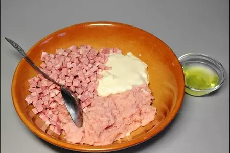 Слойчатый паштет в желе и тесте.: шаг 7