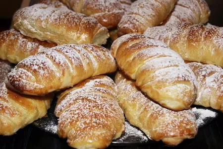 Булочки "крем-де-паризьен"( creme de parisienne): шаг 11
