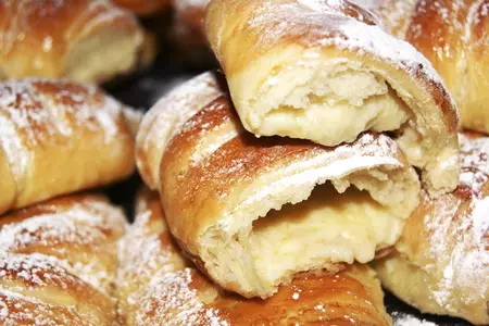 Булочки "крем-де-паризьен"( creme de parisienne): шаг 12