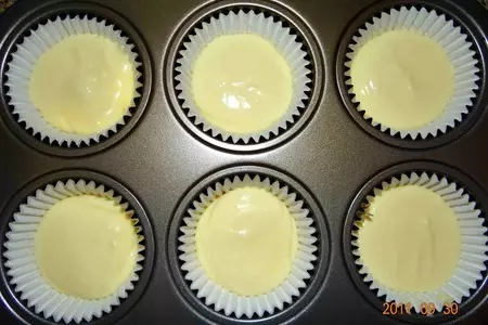 Черри чиз капкэйки: шаг 6