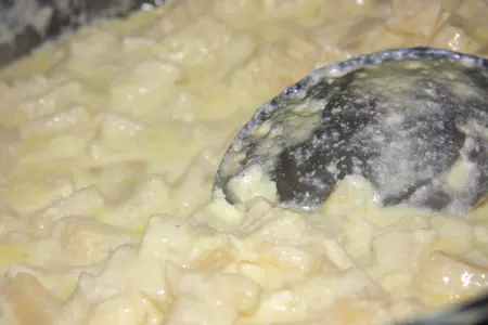 Домашняя паста с орегано и сливочно-сырным соусом.: шаг 8