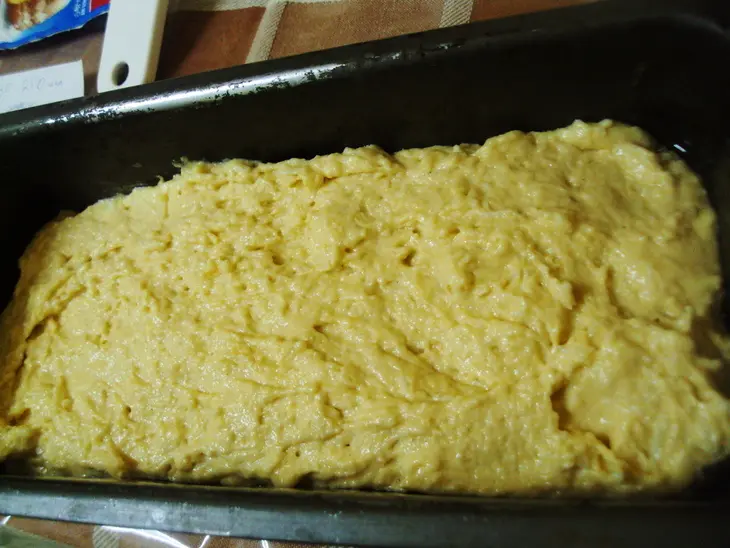 Пикантный кукурузный кекс-хлебец: шаг 4
