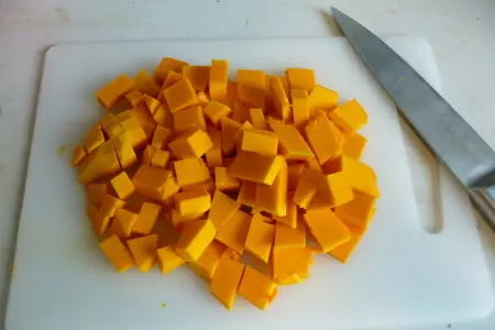 Запечённый тыквенный десерт: шаг 2