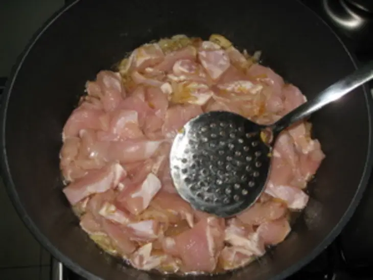 Индюшиная грудинка с овощами.: шаг 4