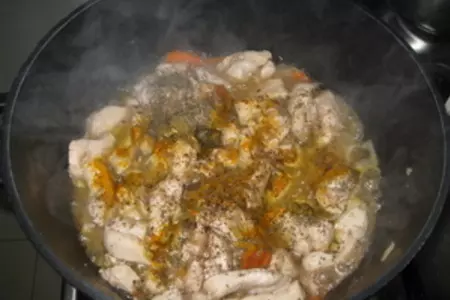 Индюшиная грудинка с овощами.: шаг 8