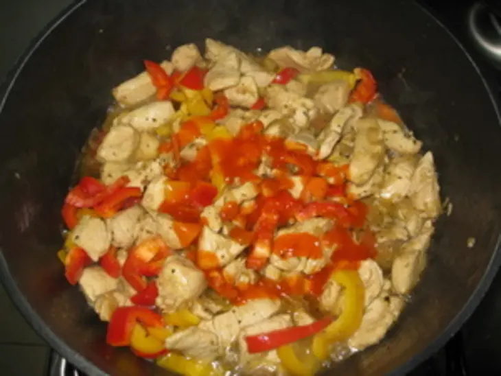 Индюшиная грудинка с овощами.: шаг 10