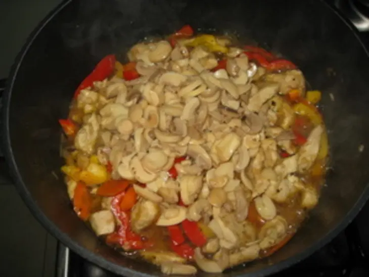 Индюшиная грудинка с овощами.: шаг 11