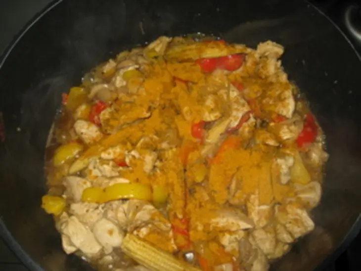 Индюшиная грудинка с овощами.: шаг 13