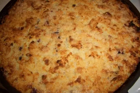 Шарлотка с черноплодной рябиной: шаг 9