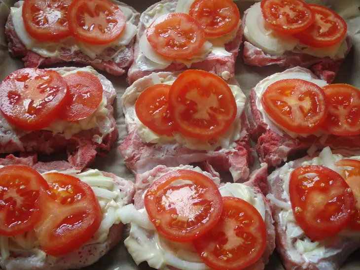 Мясо по-французски: шаг 3