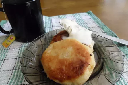 Творожники с сырой морковью и яблоками: шаг 8