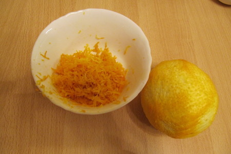 Апельсиновые  кексы: шаг 2
