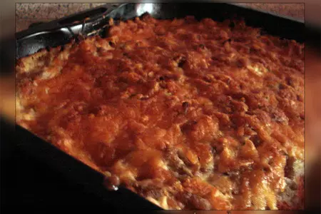 И снова всё о ней - запеканка с пастой... тааааааак вкусно!!!: шаг 2