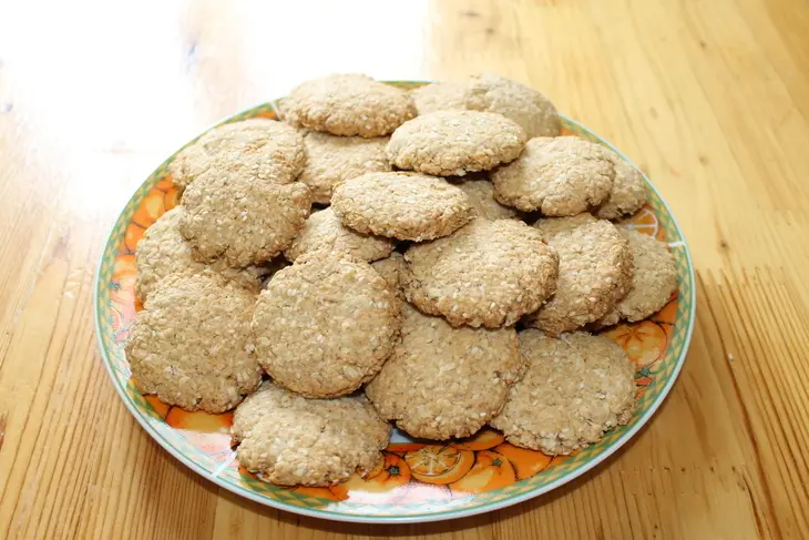 Овсяное печенье с кокосовой стружкой и кунжутом: шаг 1