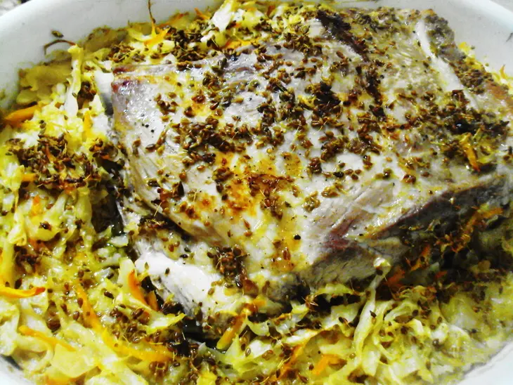Свинина в пиве с квашеной капустой.: шаг 6