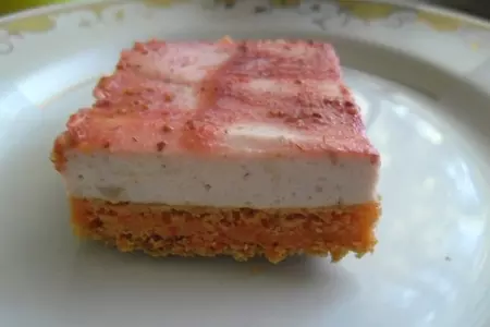 Кокосово-клубничное пирожное: шаг 8