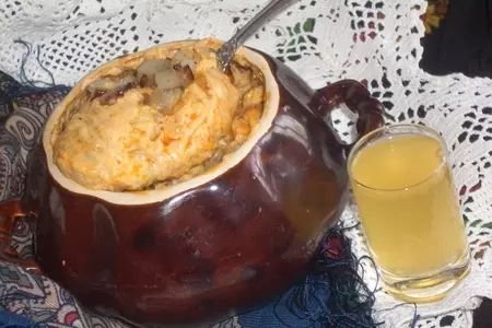 Вареники с печенью и капустой в соусе "для любимых мужчин" (дуэль): шаг 18