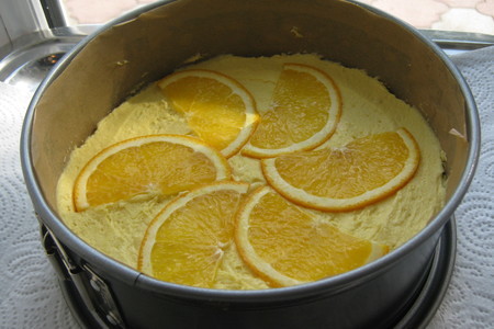 Пирог с апельсиновым кремом ( orange cream cake).: шаг 9