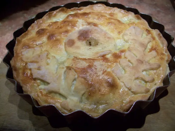 Английский пирог с говядиной, почками и грибами ("english steak &amp; kidney pie").: шаг 19
