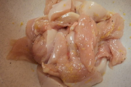 Куриное филе с цветной капустой и миндалем.: шаг 1