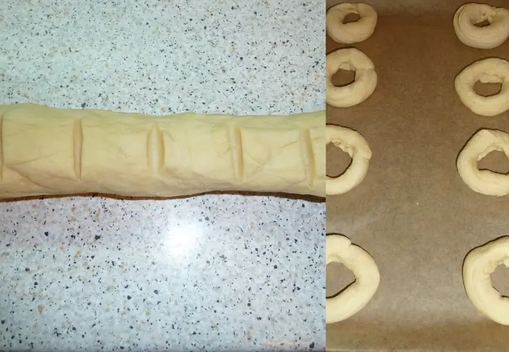 Хотела симит, получила булочки с кунжутной обсыпкой, медово - ароматные: шаг 5