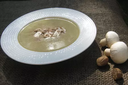 Суп-крем с тыквой и шампиньонами.: шаг 3