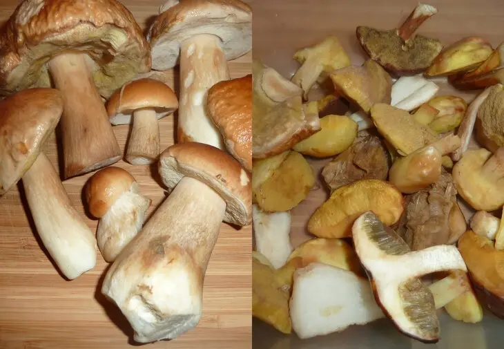 Тефтели мясные с грибами в ореховом соусе ( два в одном ): шаг 2