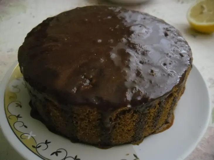 Лимонно-апельсиновый кекс с мелиссой: шаг 6