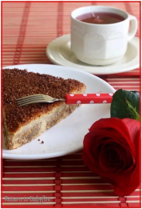 Яблочный пирог с грецкими орехами и корицей: шаг 5