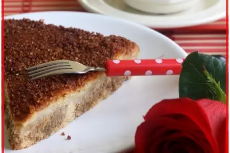 Яблочный пирог с грецкими орехами и корицей: шаг 5