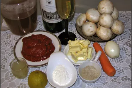 Рулеты из индейки с грибным соусом: шаг 6