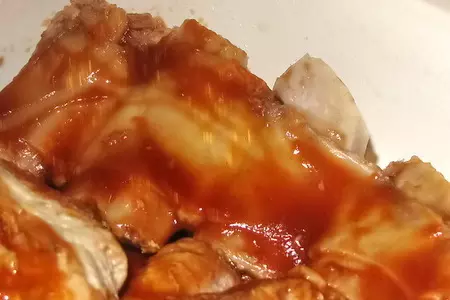 Свиные ребрышки с салатом "кол-слоу": шаг 5
